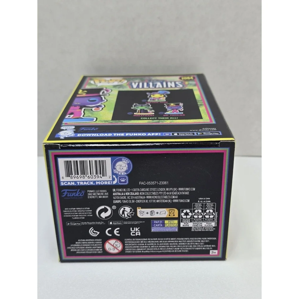 FUNKO POP! DISNEY #1084 DR. FACILIER BLACKLIGHT HOT TOPIC EXCLUSIVE W/ PROTECTOR